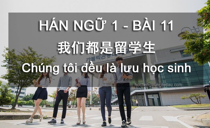 我们都是留学生 - Chúng tôi đều là lưu học sinh