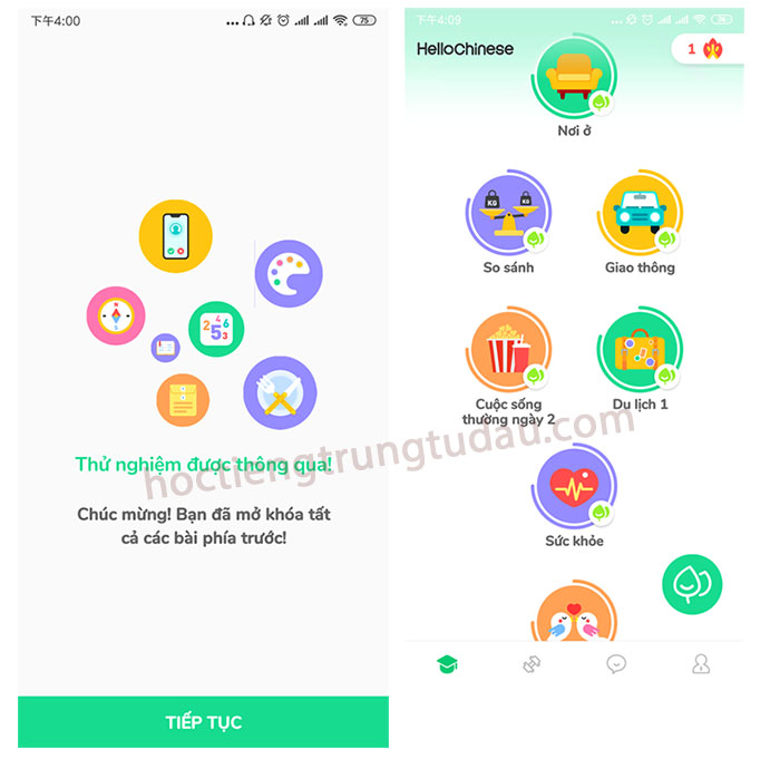 mo khoa tren ung dung chinese