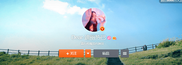 Weibo địch lệ nhiệt ba trên sina