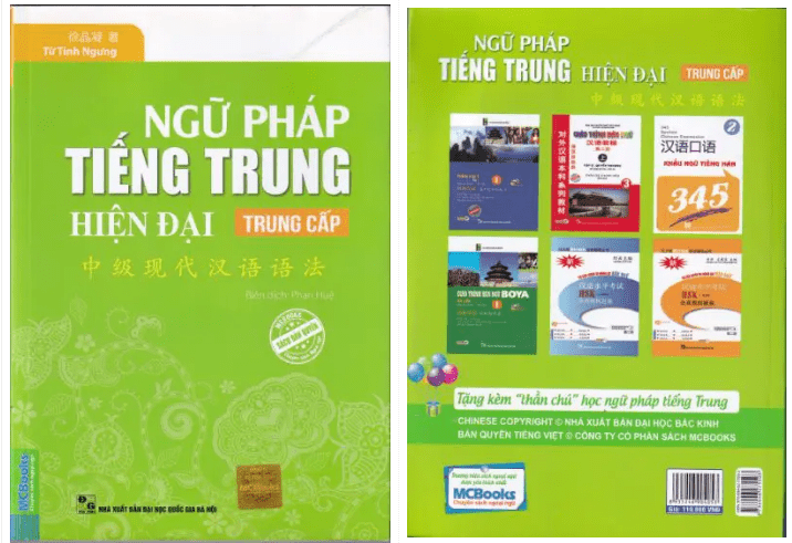 sách ngữ pháp tiếng trung hiện đại trung cấp