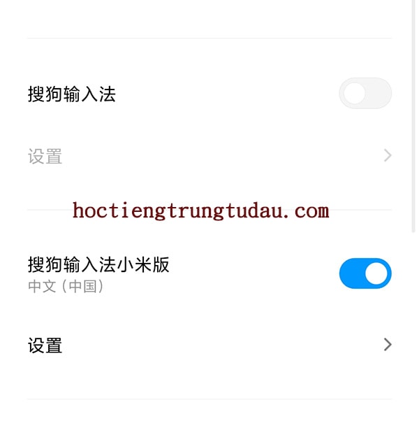 lựa chọn bàn phím tiếng trung ưu tiên