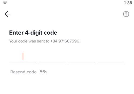 nhập mã code tiktok